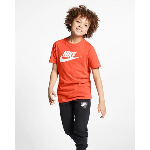 Koszulka chłopięca NSW Basic Futura Nike Nike XL wyprzedaż SPORT-SHOP.pl
