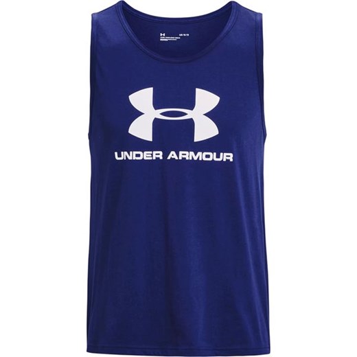 Bezrękawnik męski Sportstyle Logo Tank Under Armour ze sklepu SPORT-SHOP.pl w kategorii T-shirty męskie - zdjęcie 154251207