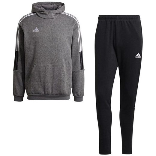 Dres męski Tiro 21 Sweat Hoodie Adidas S okazyjna cena SPORT-SHOP.pl