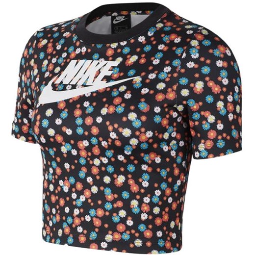 Koszulka damska NSW Heritage Top Floral SS Nike ze sklepu SPORT-SHOP.pl w kategorii Bluzki damskie - zdjęcie 154254805