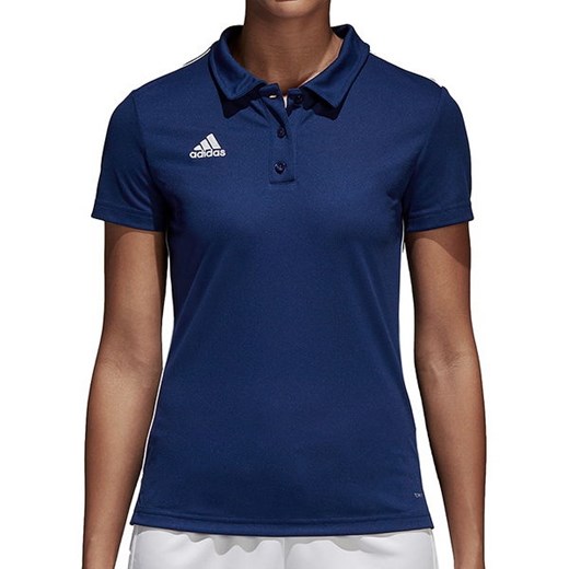 Koszulka damska Core 18 Polo Adidas XS wyprzedaż SPORT-SHOP.pl