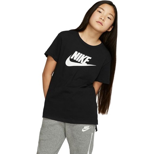 Koszulka dziewczęca Sportswear Nike Nike 137-146 okazyjna cena SPORT-SHOP.pl