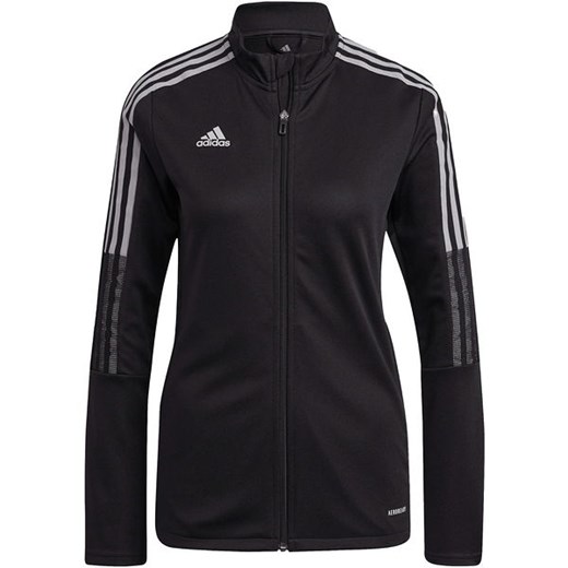 Bluza piłkarska damska Tiro Reflective Track Adidas ze sklepu SPORT-SHOP.pl w kategorii Bluzy damskie - zdjęcie 154274166