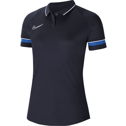 Koszulka damska polo Academy 21 Dri-Fit Nike ze sklepu SPORT-SHOP.pl w kategorii Bluzki damskie - zdjęcie 154276669