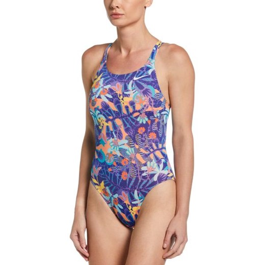 Strój kąpielowy damski Multiple Print Nike Swim ze sklepu SPORT-SHOP.pl w kategorii Stroje kąpielowe - zdjęcie 154278188