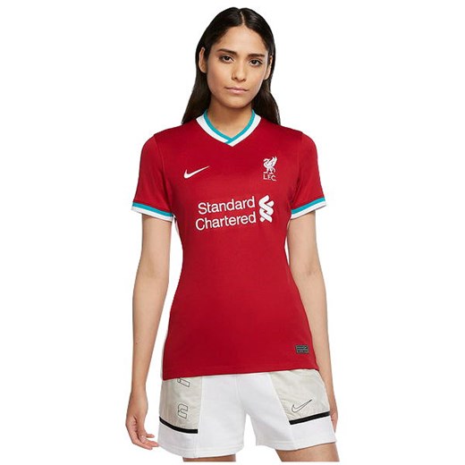 Koszulka piłkarska damska Liverpool FC 2020/21 Stadium Home Nike Nike L promocyjna cena SPORT-SHOP.pl