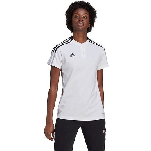 Koszulka piłkarska damska Tiro 21 Polo Adidas ze sklepu SPORT-SHOP.pl w kategorii Bluzki damskie - zdjęcie 154281367