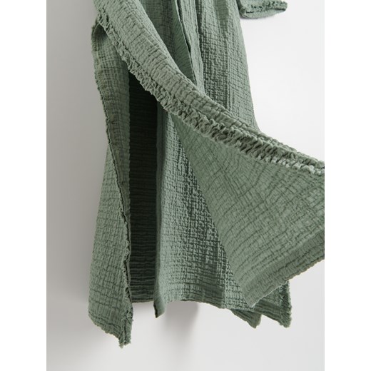 Reserved - Muślinowe kimono - Zielony Reserved XS Reserved