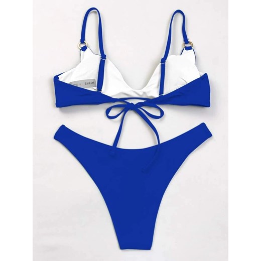 SHEIN Kobaltowe bikini komplet (M) 38 (M) SUPELO