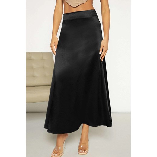 Spódnica SELMINDA BLACK L/XL promocyjna cena Ivet Shop