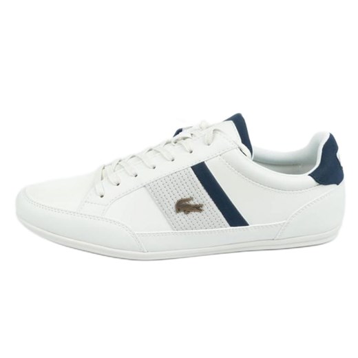 Buty Lacoste Chaymon 120 M 12WN1 białe granatowe Lacoste 42 ButyModne.pl