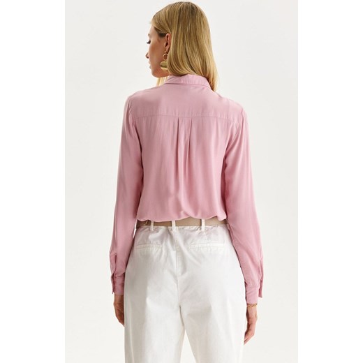 Klasyczna damska koszula w kolorze różowym SKL3431, Kolor różowy, Rozmiar 34, Top Secret 34 Primodo