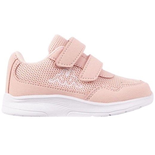 Buty sportowe dziecięce różowe Kappa na wiosnę na rzepy 