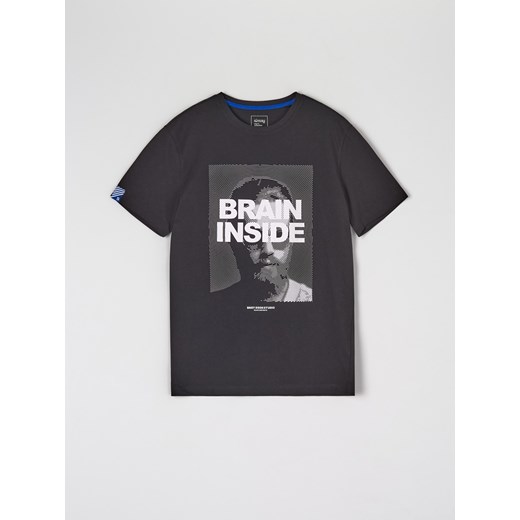 T-shirt męski Sinsay młodzieżowy z krótkim rękawem