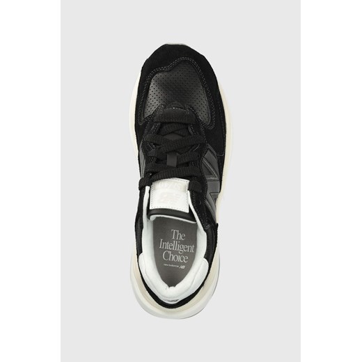 New Balance sneakersy skórzane M5740SLB kolor czarny New Balance 42 promocyjna cena ANSWEAR.com