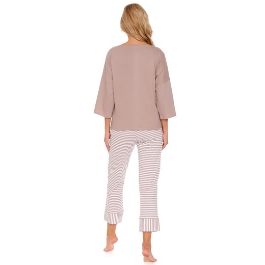 Doctor Nap piżama w kolorze beżowym PM.5119.BEIGE, Kolor beżowy, Rozmiar L, Doctor Nap ze sklepu Intymna w kategorii Piżamy damskie - zdjęcie 154356829