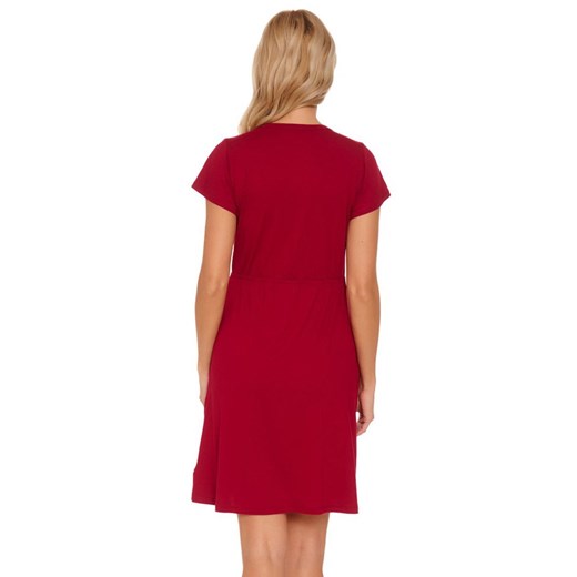 Doctor Nap koszula nocna z wiskozy w kolorze wina TW.5144.WINE_RED, Kolor Doctor Nap XL Intymna