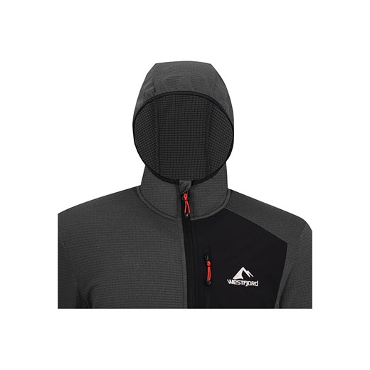 Kurtka polarowa "Thingvellir" w kolorze antracytowym S promocja Limango Polska