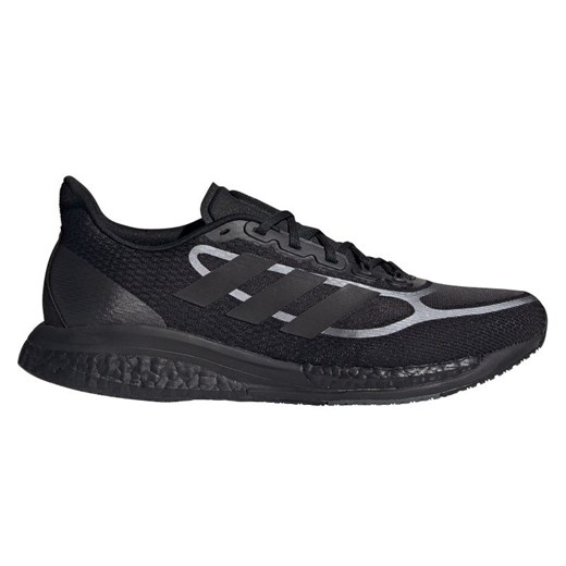 Buty do biegania adidas Supernova+ M FX6649 czarne szare ze sklepu ButyModne.pl w kategorii Buty sportowe męskie - zdjęcie 154377959