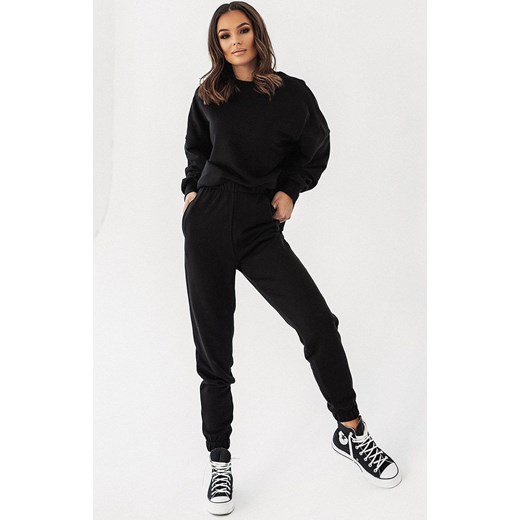 Bluza oversize Morelli w kolorze czarnym D30, Kolor czarny, Rozmiar XS/S, Ivon ze sklepu Primodo w kategorii Bluzy damskie - zdjęcie 154401749