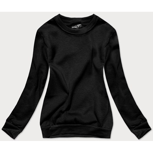 Bluza dresowa damska ze ściągaczami czarna (w01-3) ze sklepu goodlookin.pl w kategorii Bluzy damskie - zdjęcie 154404008