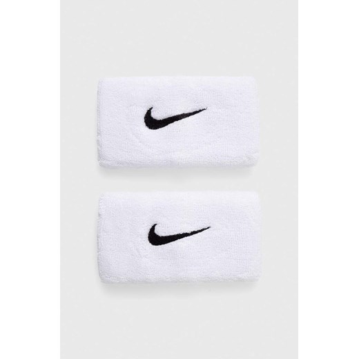 Nike opaski na nadgarstek 2-pack kolor biały ze sklepu ANSWEAR.com w kategorii Dodatki męskie - zdjęcie 154414216