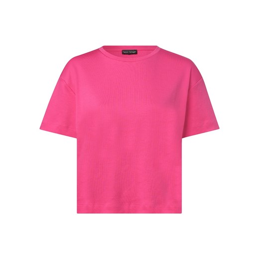 Franco Callegari T-shirt damski Kobiety Bawełna wyrazisty róż jednolity Franco Callegari 42 wyprzedaż vangraaf