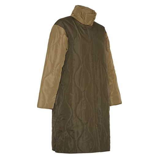 Płaszcz pikowany "Cilina" w kolorze khaki Moss Copenhagen M/L okazyjna cena Limango Polska