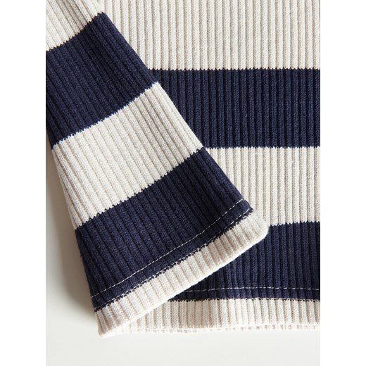 Reserved - Trapezowa spódnica - Granatowy Reserved L Reserved