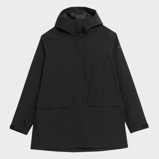 Damska kurtka parka 4F 4FSS23TTJAF235 - czarna XL Sportstylestory.com