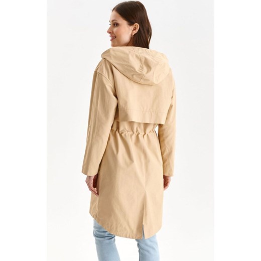 Parka damska Top Secret beżowa