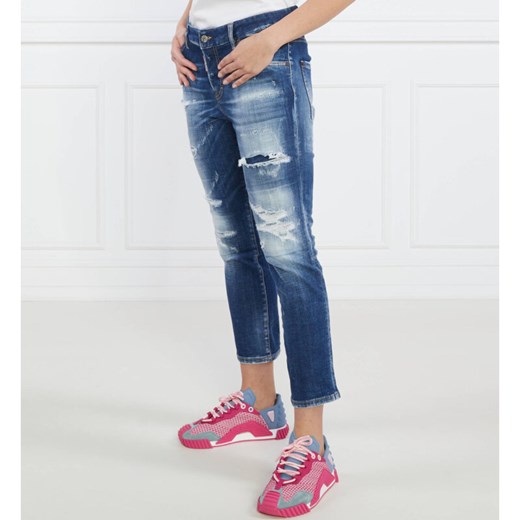 Dsquared2 Jeansy Cool Girl Crop Jeans | Regular Fit Dsquared2 38 Gomez Fashion Store