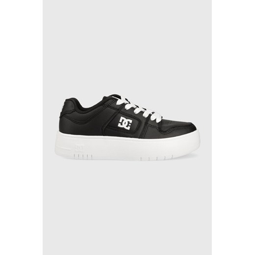 DC sneakersy skórzane Manteca kolor czarny ADJS100156 ze sklepu ANSWEAR.com w kategorii Buty sportowe damskie - zdjęcie 154457516