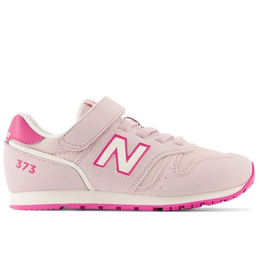 Buty sportowe dziecięce różowe New Balance wiązane 