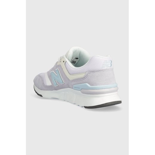 Buty sportowe damskie New Balance w stylu casual płaskie 