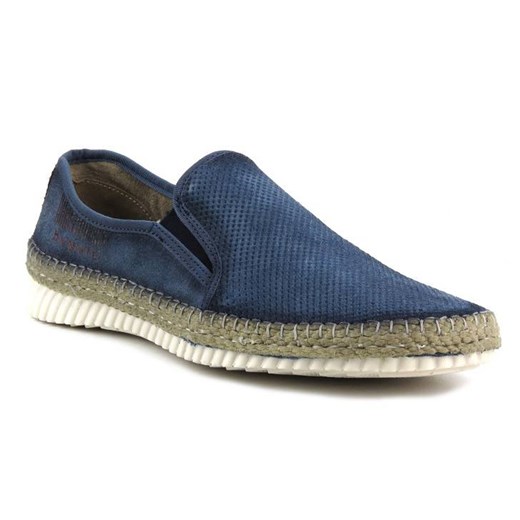 Espadryle męskie Bugatti z tkaniny casual na wiosnę 