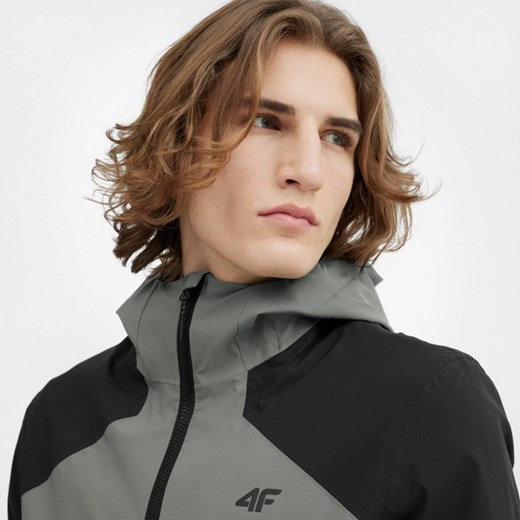 Męska kurtka przejściowa 4F 4FSS23TTJAM245 -oliwkowa/khaki M Sportstylestory.com