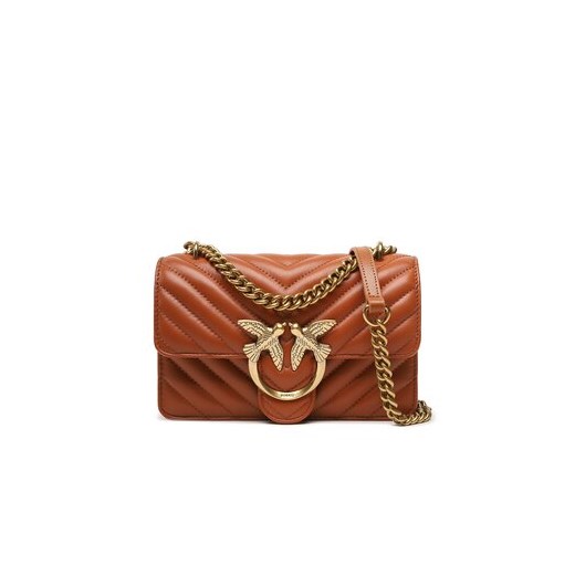 Torebka Pinko - Love One Mini Dc PE 23 PLTT 100074 A0GK Cuoio L58Q Pinko eobuwie.pl
