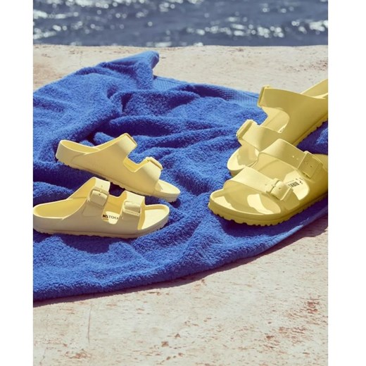 Klapki Birkenstock Arizona Eva W 1022466 żółte 39 ButyModne.pl