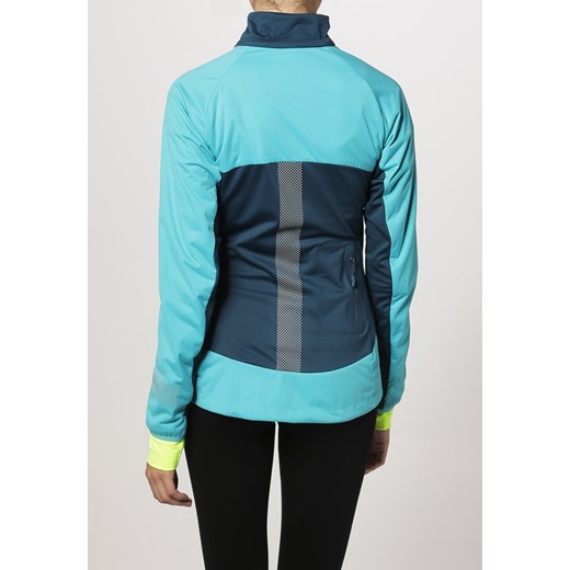 Nike Performance SHIELD MAX Kurtka do biegania dusty cactus/space blue zalando turkusowy mankiety