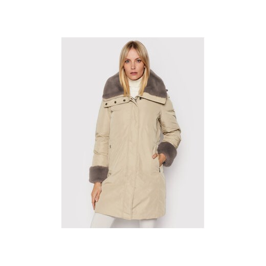 Geox Parka Macaone W1426Q T2883 F5152 Beżowy Regular Fit Geox 40 promocja MODIVO
