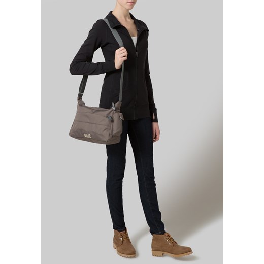Jack Wolfskin BOOMTOWN Torba na ramię siltstone zalando czarny poliester