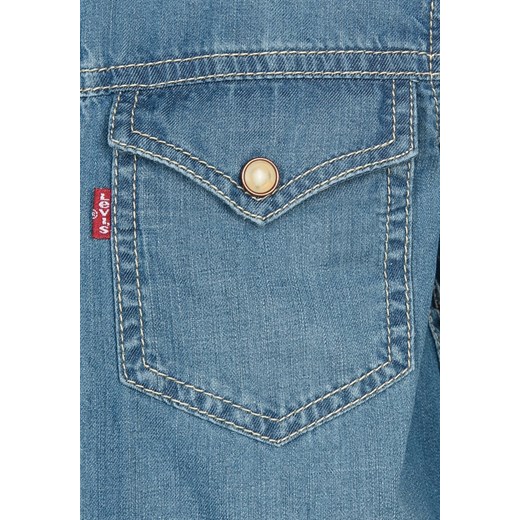 Levi's® Koszula bleu zalando szary kołnierzyk