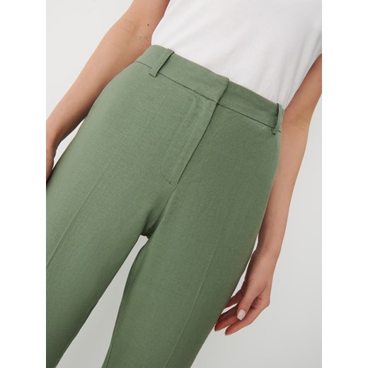 Mohito - Cygaretki z lnem - Khaki Mohito 36 Mohito