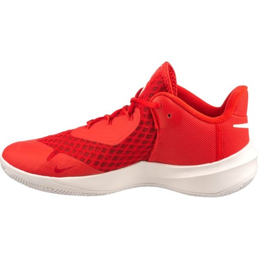 Czerwone buty sportowe męskie Nike zoom wiązane 