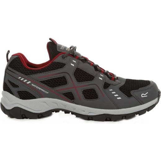 Szare buty trekkingowe męskie Regatta wiązane