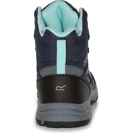 Buty trekkingowe damskie Regatta sznurowane sportowe czarne