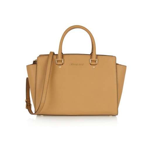 Selma large textured-leather tote