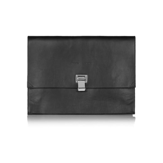 The Lunch Bag large leather clutch