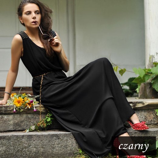 Długa elegancka sukienka metka-co czarny długie
